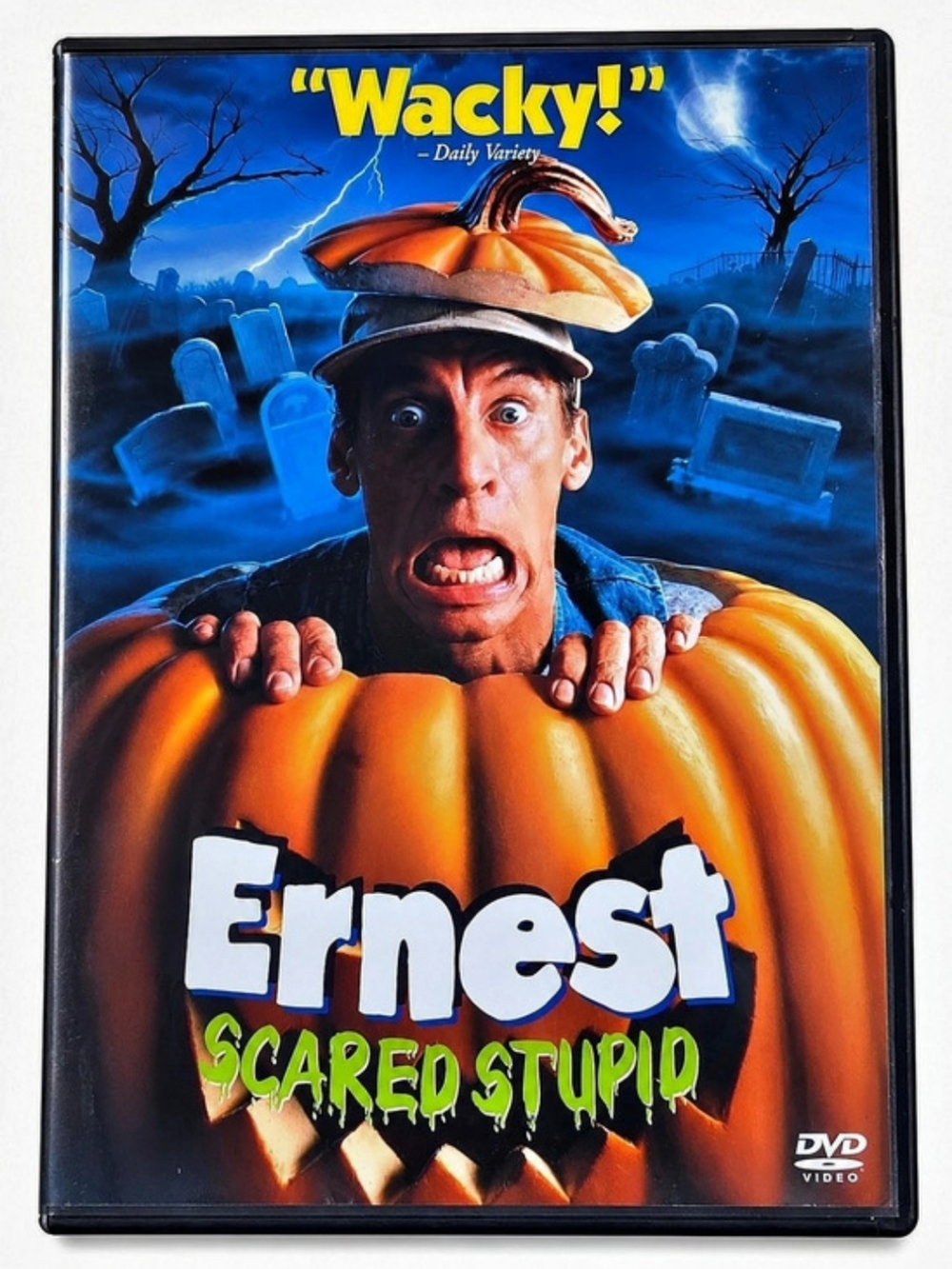 Paramount Pictures Ernest Scared Stupid DVD Movie Disc & Case